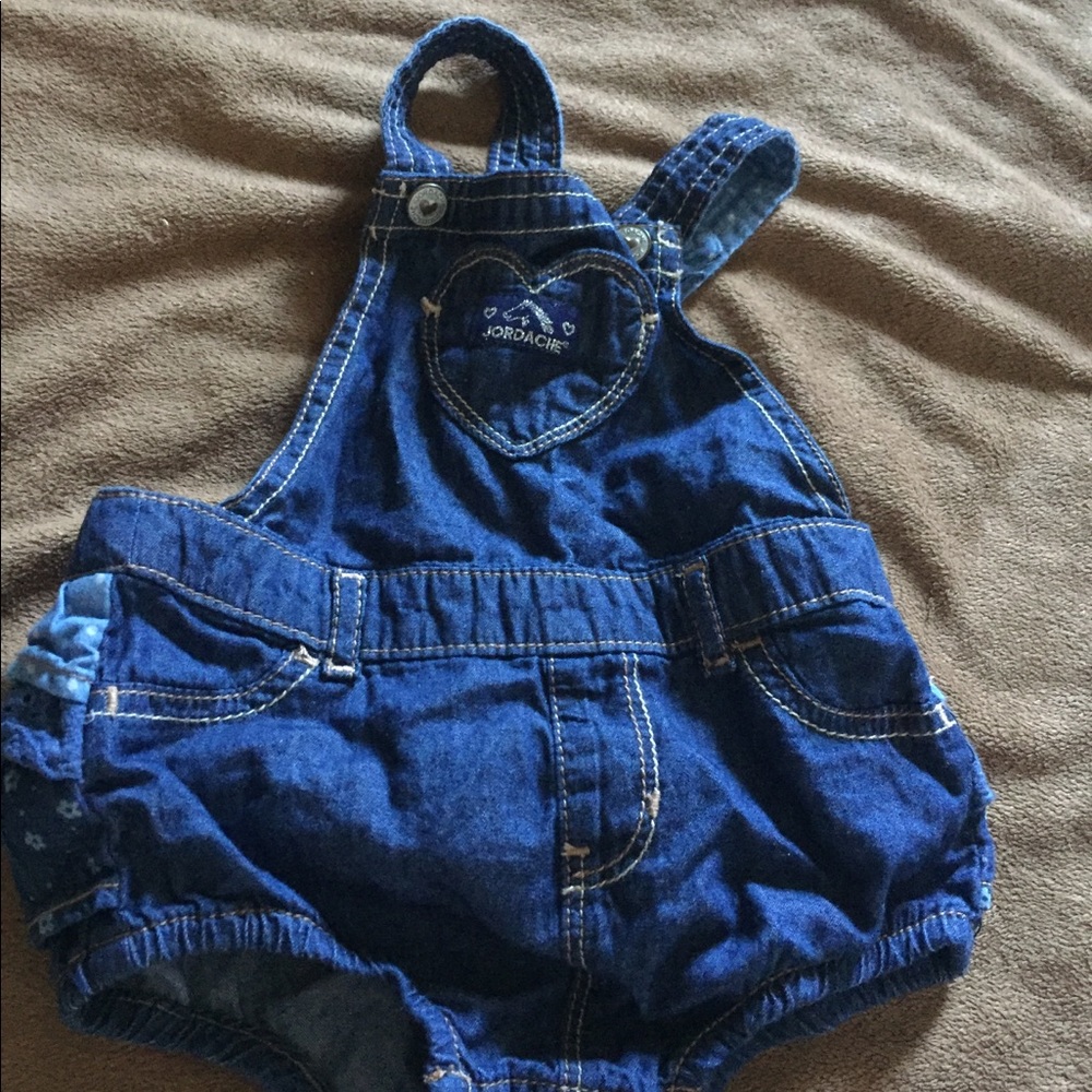 18 month jean overalls